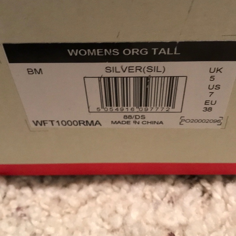 Hunter original tall boots size 7. silver-NIB - Picture 5 of 5